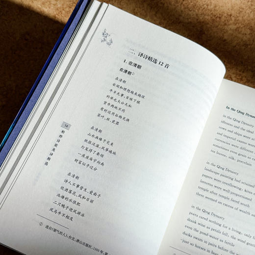 柏桦诗歌英译精选 杨安文 中国当代诗歌 汉英对照 六点图书 商品图8