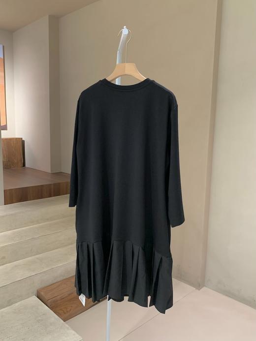 【高品质私服】【CS拼接百褶针织T恤连衣裙】织纹赋予肌肤云朵般的亲肤触感G1217-CC【无标出货 介意慎拍】 商品图8