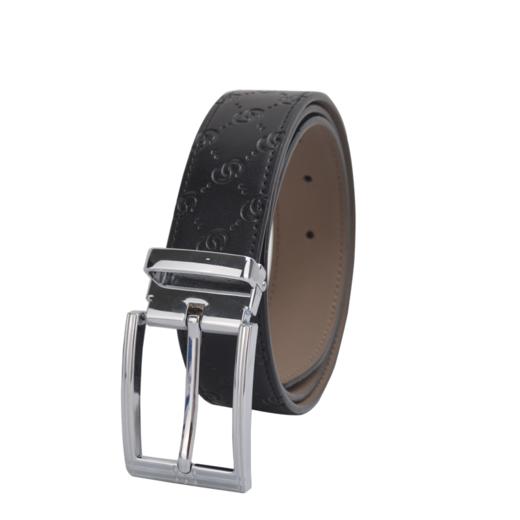 美都袋鼠/MDKANGROO时尚通勤百搭男士针扣皮带MD313AM314-ZA-M1 商品图1