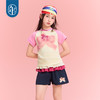 年衣儿童短袖T恤女童25夏季新款撞色甜美原创公主瑞瑞星光T恤 商品缩略图4
