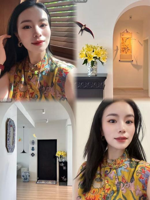 PIANAI冷小姐# 黄色老钱风天丝+人丝新中式上衣 商品图2