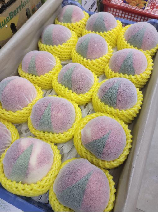 蓝框水蜜桃一箱 商品图1