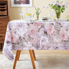 水彩牡丹系列桌布茶几餐桌轻奢棉高级感长方形氛围感法式复古结婚定制 商品缩略图3