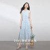 【专属特价】熙世界重工雕孔绣花无袖连衣裙女2025夏季新款海边度假圆领背心裙 商品缩略图1