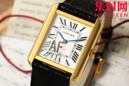 卡地亚Tank AF坦克系列 小号 女士石英腕表
【表壳】表盘尺寸：小号29.5mm*22mm 商品图2