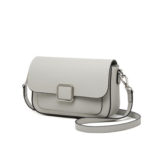 【预售3天】2025新款荔枝纹高级感大气女士单肩包斜挎包SC1770 商品图3