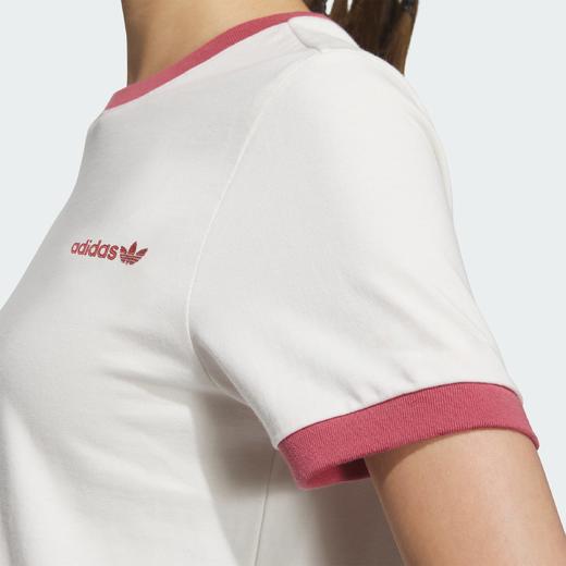 Adidas阿迪达斯RETRO CAMP GRAPHIC T-SHIRT 经典复古纯棉运动短袖圆领T恤JM7972 商品图2