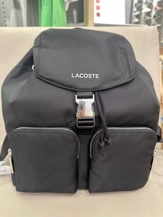 【1.7折】5楼法国鳄鱼LACOSTE女士双肩背包 NF3851MK-K00吊牌价1690折后价290 商品图0