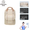美都袋鼠/MDKANGROO多功能休闲时尚妈咪包双肩包MDXXB4012-B（米白） 商品缩略图2