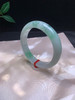 620097，58.7飘绿正圈手镯，干净清新的绿底，整体细腻清爽，特别秀气 商品缩略图1