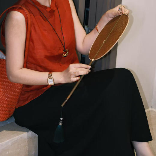 【预售7天】良木礼醋酸半裙（9036） 商品图0