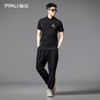 PINLI品立2025夏季新款男士修身短袖POLO衫潮牌商务休闲翻领上衣BG252112085 商品缩略图1