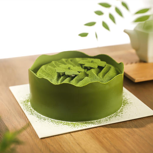 【森语青峦】 抹茶慕斯蛋糕草莓夹心 闺蜜生日蛋糕下午茶新鲜现做 商品图1