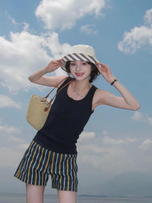 浮生八记/25A026/口袋工字背心 商品图2