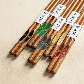 摩登主妇鸡翅木筷子家用新款高档抗菌防霉家庭专人专用日式木筷子