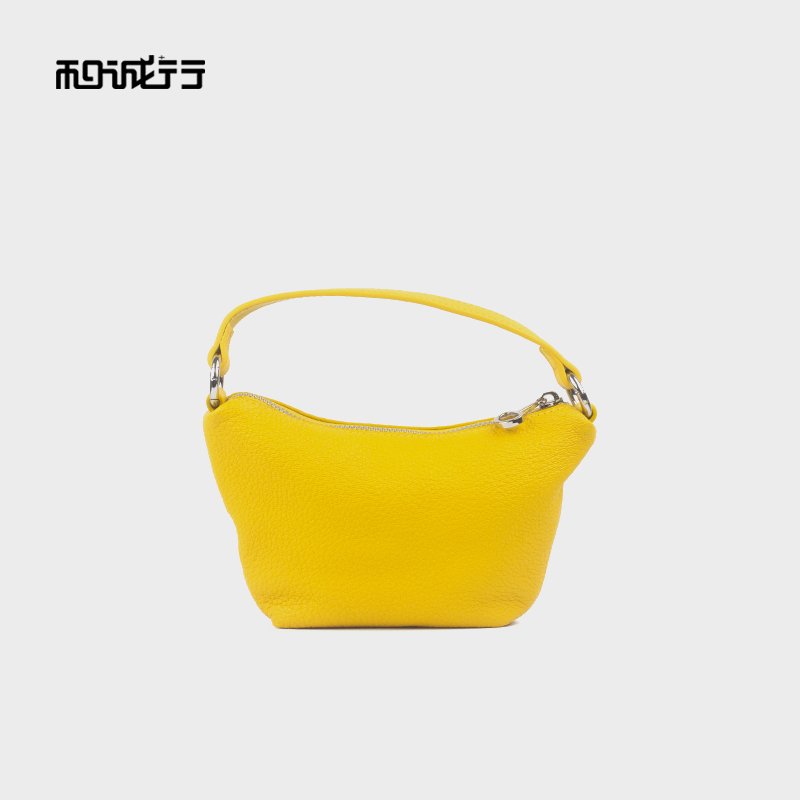 和诚行 2025新款精致亮色时尚饺子包女简约百搭休闲单肩包4590014