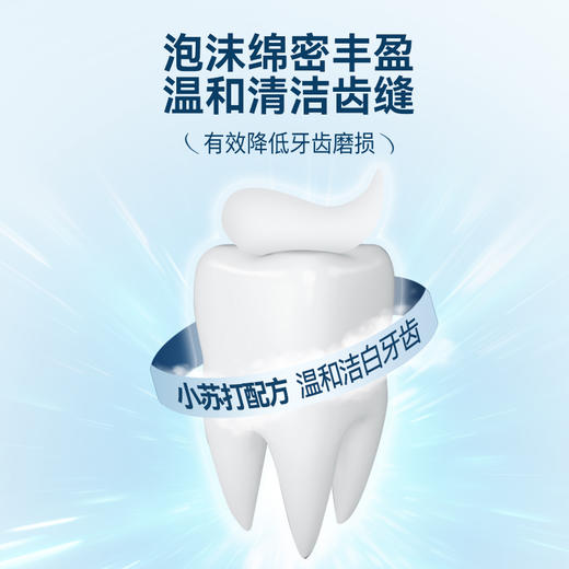 牙博士小苏打去渍美白牙膏180g  WY 商品图5
