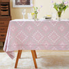 马卡龙棋盘格纹系列桌布茶几餐桌轻奢棉高级感长方形氛围感法式复古结婚定制 商品缩略图0
