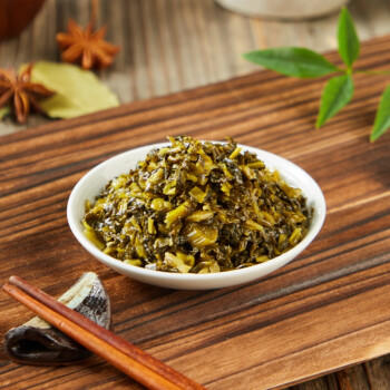 颍思坊美味雪菜1000g*1瓶 雪里蕻下饭菜早餐配粥咸菜特产酱腌菜 /粮油调味 /调味品 /榨菜/酱腌菜 商品图2