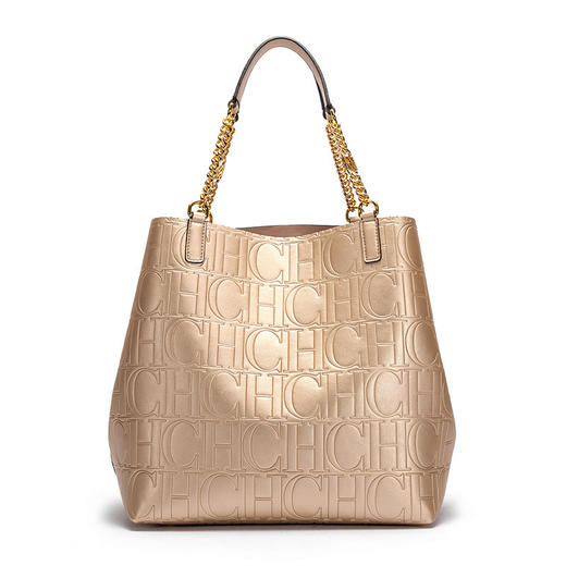 【预售3天】时尚经典纯色女式新款水桶包大容量单肩包CO1C2041 商品图5