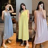 天丝棉带杯睡裙 舒适柔软 吸湿排汗 宽松休闲版 免穿BRA 商品缩略图0