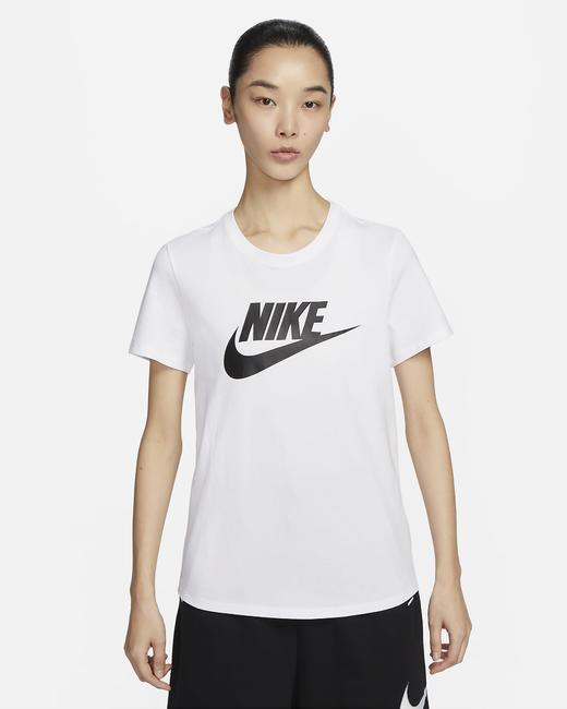 Nike耐克 Sportswear Essentials 女子印花T恤DX7907-100 商品图0