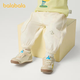 巴拉巴拉童装儿童长裤宝宝束脚裤子男童女童休闲裤宽松2025秋新款