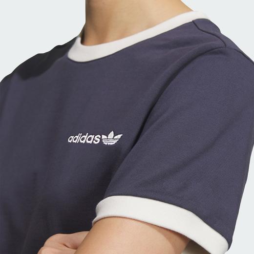 Adidas阿迪达斯RETRO CAMP GRAPHIC T-SHIRT 经典复古纯棉运动短袖圆领T恤JM7973 商品图2