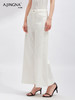 【黄金配比】阿菁娜夏日清凉原白阔腿牛仔裤F30X210022 商品缩略图2