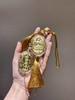 【直播间赠品】高考中考祝福， 正面“金榜题名，背面文殊菩萨法相。笔下生风，金榜提名，是对考试的学生最美好的祝愿 黄金工艺品挂件； 商品缩略图1