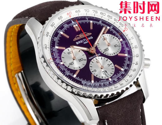 BLS百年灵新款航空计时系列 B01计时男士机械腕表 Navitimer 1 B01 Chronograph V2升级版 新款B01透底机芯 商品图4