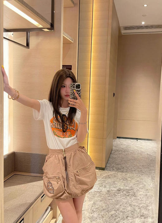 驴家 25夏装巴黎旅行印章T恤（SS） 商品图10