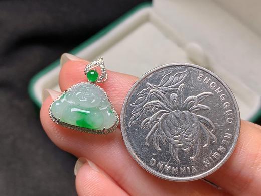 佛公翡翠吊坠 商品图4