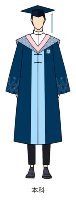华师专属本科学位服 商品图0