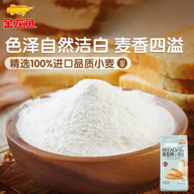 金龙鱼 面粉 高筋粉 烘焙原料 面包用小面粉 1斤*3 100%进口小麦