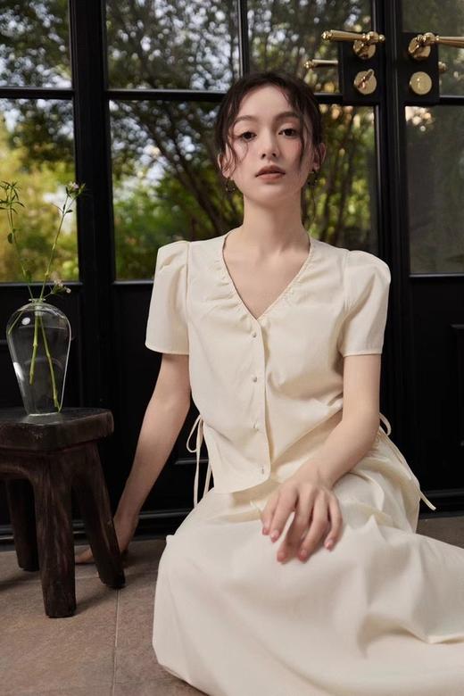 Le Malene 简约气质抽绳上衣半裙套装 20365 商品图3