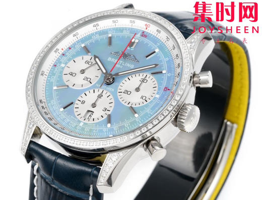 BLS百年灵新款航空计时系列 B01计时男士机械腕表 Navitimer 1 B01 Chronograph V2升级版 新款B01透底机芯 商品图3