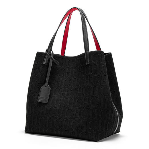 【预售3天】2025新款时尚设计女式托特包大容量高级感百搭通勤水桶包CN2C2094 商品图3