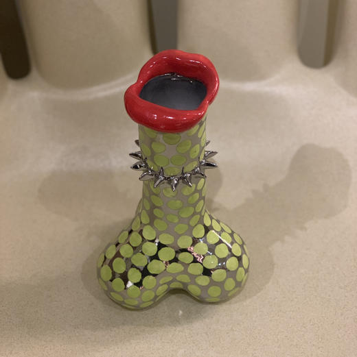 Yezi/艺术家手作朋克DICK花器 商品图0