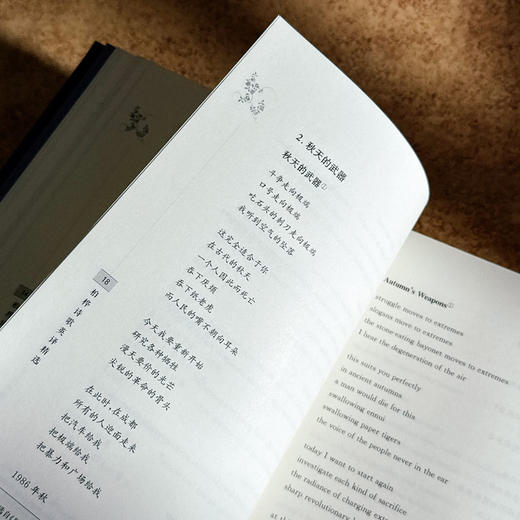 柏桦诗歌英译精选 杨安文 中国当代诗歌 汉英对照 六点图书 商品图10