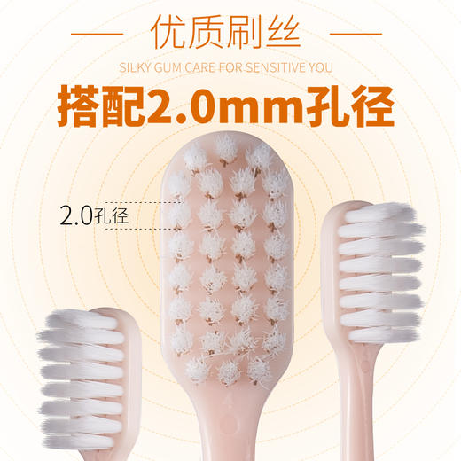 牙博士牙刷幻海护龈六支单面   WY 商品图3