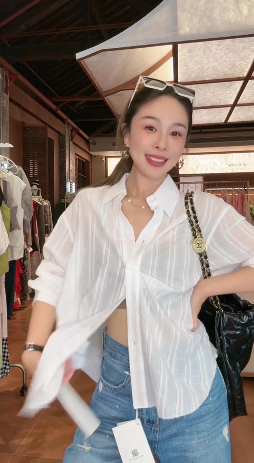 PIANAI冷小姐#  宋慧乔同款防晒衬衣 商品图3