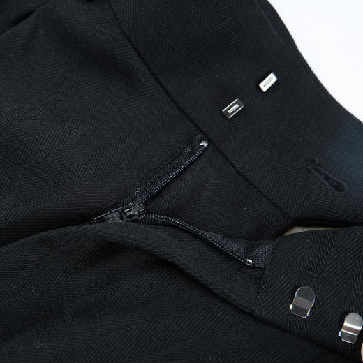 谜底休闲裤女2025秋季新款简约百搭高腰亲肤直筒裤长裤257MK7733 商品图3