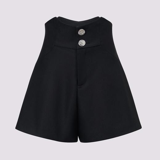 MAXRIENY2025秋冬浪漫复古风情高腰A字版显瘦百搭短裤裙裤 商品图4