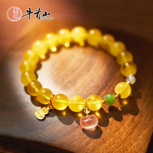 牛首山金包蜜多宝系列手链高颜值多圈国风手串原创设计国风礼物 商品图2