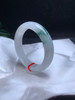 620100，57.8 冰飘花手镯，清新干净的白底，一抹蓝花，油油润润的，清新有特色 商品缩略图3