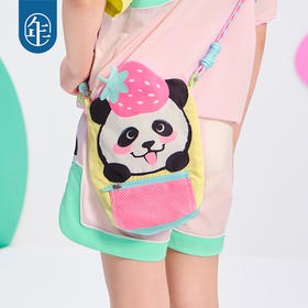 年衣儿童斜挎包25夏季新款卡通原创设计包包帆布包盼达乐园挎包