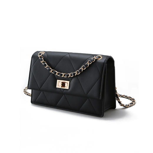 【预售3天】新款小众复古高级感韩系小香风菱格链条腋下包女单肩斜挎包JY87257 商品图5