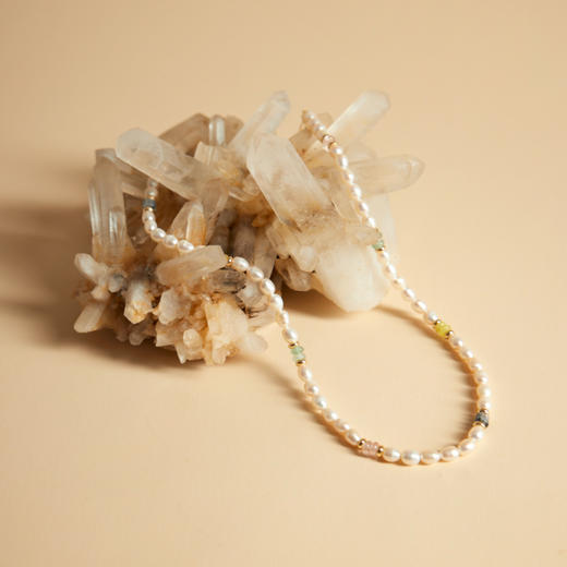 ARSIS｜秘密花园系列 撞色米珠串珠项链 商品图6