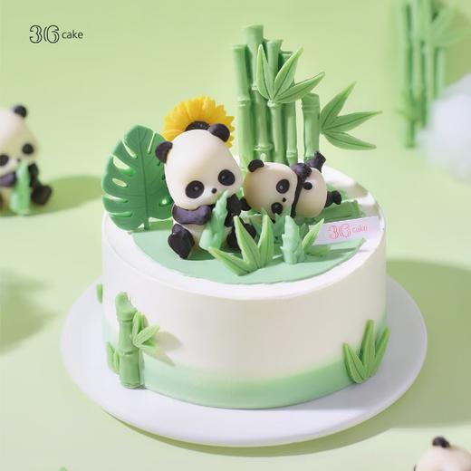 熊猫乐园，可选1.5/2.5/3.5/6磅  | 36 CAKE 商品图0